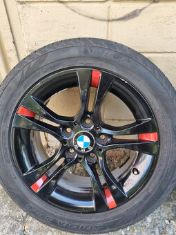 Alu disky BMW 5x120 7Jx16 ET31 + letné pneu 205/55 R16 - 2