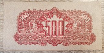 500 korun, 1944, AO, 2 x dolny SPECIMEN + kolok - 2
