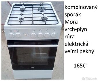 predám kombinovaný sporák -aj elektrický - 2