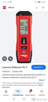 Laserový diaľkomer Pd-s - 2