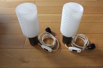 2x mosadzna stolna lampa original CSSR - 2