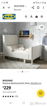Detská rastúca postel Ikea - 2