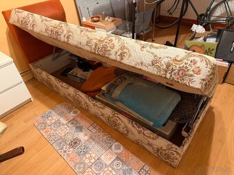 Posteľ váľanda/manželská s úložným priestorom - 2