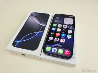 APPLE IPHONE 16 PRO 12GB BLACK TITANIUM ,BATERKA 100% - 2