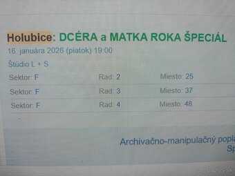 3x Holubice: Dcéra a matka roka špeciál - 2