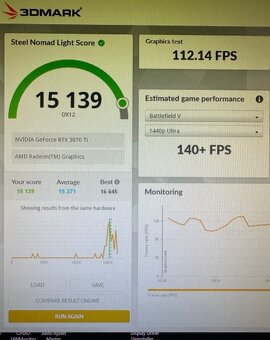 PALiT GamingPro GeForce RTX 3070 Ti 8GB - 2