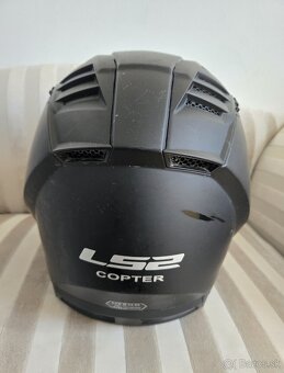 Helma na motorku LS2 COPTER - 2