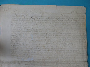Listina r. 1733 cisára Leopolda I., rod Berdacz, odpis - 2