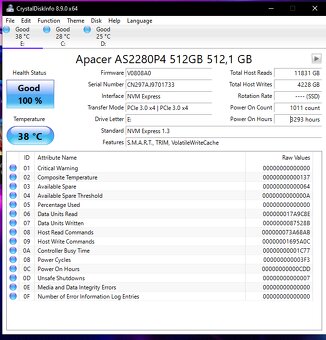 SSD Apacer 512GB - 2