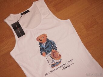 Ralph Lauren dámske biele tielko - 2