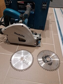 Makita SP6000J Ponorná pila + Makita 194925-9 vodiaca lišta - 2