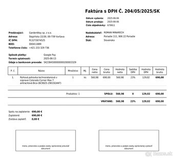 Pohovka so stolíkom - 2