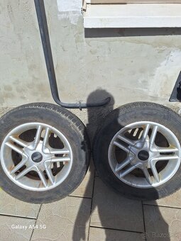 Predám 4ks elektrónov z Kia Rio 2 - 185/65 R14 - 2