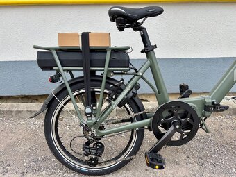 Nový mestský skladací elektrobicykel Sienna 20” TN, khaki - 2