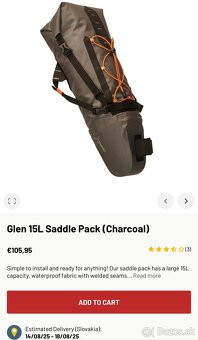 Novy RIVELO Glen 15L Saddle Pack - 2