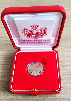 2 € 2€ pamätná minca Monaco MONAKO 2025 proof - 2
