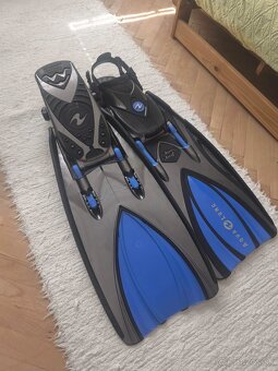 Na Predaj: Revolučné Potápačské Plutvy Aqualung Slingshot - 2