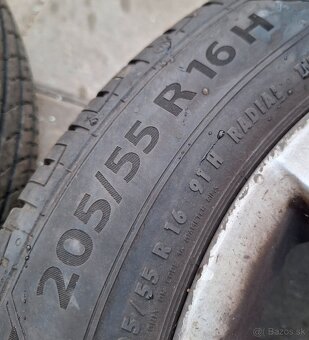 Predam elektróny a gumy 205/55 r16 - 2