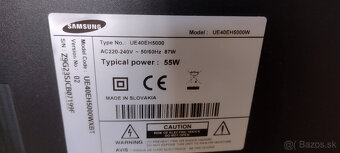 Predám TV SAMSUNG UE40EH5000 - 2