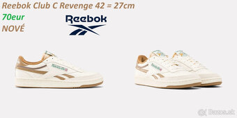 Reebok Club C Revenge, Šľapky Reebok, Rukavice - 2