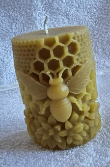 sviečky z včelieho vosku - 2