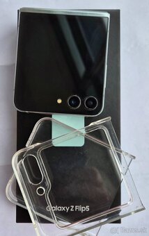 Samsung Galaxy Z Flip5 5G 8GB/256GB Mint Green Zelený - 2