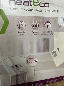 Predám elektrický konvektor s elektronickým ovládaním Tesy - 2