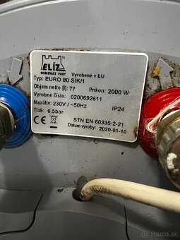 Ohrievač vody Eliz 80l - 2