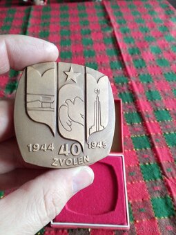 Medaila SNP Zvolen .Odboj.Partizan. - 2