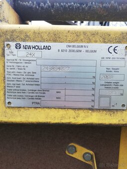 New Holland, lišta, kosa, vozik - 2