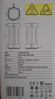 Ledvance dezinfenkčná lampa - 2
