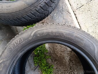 Predám zimné pneumatiky Sava 195/55R16 - 2