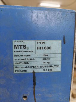 Hrubkovačka MTS 600 5,5KW - 2