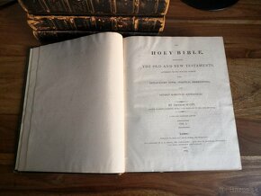 Anglická Biblia, Holy Bible, Thomas Scott, r. 1809 - 2