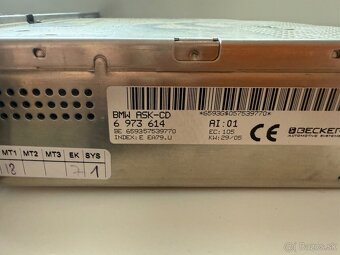 Ask modul radio zosilovač facelift BMW e65 e66 - 2