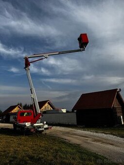 Prenájom-montážna plošina–17 m výška, 8 m bočný dosah - 2
