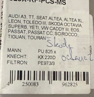 Filtre octavia 2 - 2