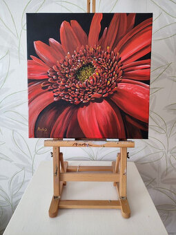 Na predaj obraz Gerbera akrylom - 2
