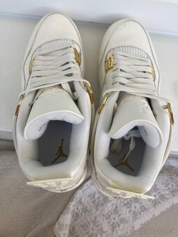 Jordan 4 metallic gold - 2