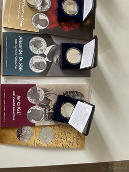 10€ Slovenské proof mince - 2