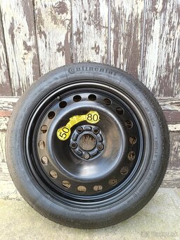 Dojazdové koleso 125/80/R17 - NOVÉ - 2
