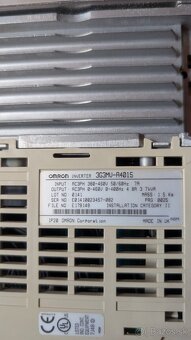 Predám frekvenčný menič Omron 3G3MU-A4015 - 2