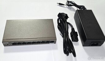 Tenda TEG1109P-8-102W PoE AT switch 8x PoE 802.3af/at + 1x U - 2