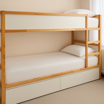 Poschodová posteľ Ikea, možnosť dopravy priamo k Vám - 2