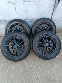 Predám Alu kola 5x112 r17 Platín na škoda,w,seat,Audi - 2