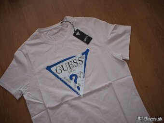 Guess pánske tričko biele - 2
