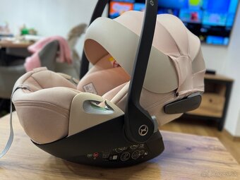 CYBEX Cloud T i-Size Plus 45-87 cm Platinum Peach Pink vajíč - 2