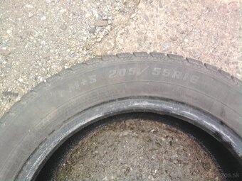 Predam zimne pneu 205/55r16 Sava - 2