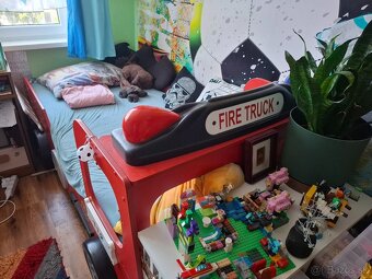 Detská posteľ hasičaké auto - 2