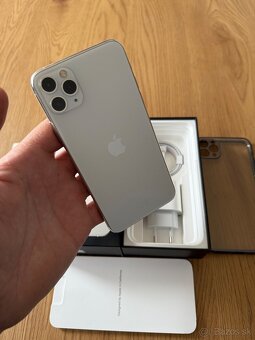 iPhone 11 Pro Max 64 gb Silver - komplet príslušenstvo,záruk - 2